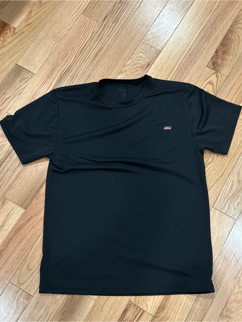 Men's Black Dickies Pocket Crew Neck T-Shirt